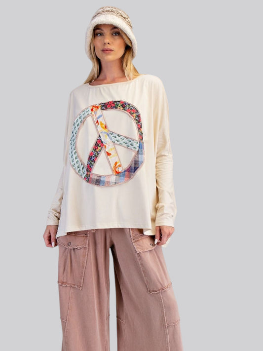 The 'Peace Patch' Top