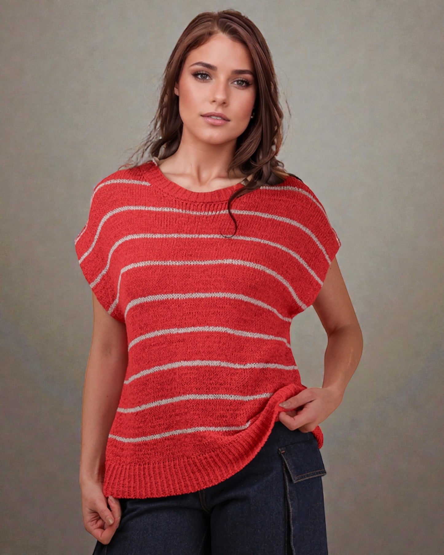 ‘Double Take’ Sweater Vest