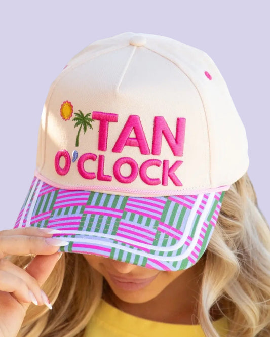 'Tan O'Clock' Cap