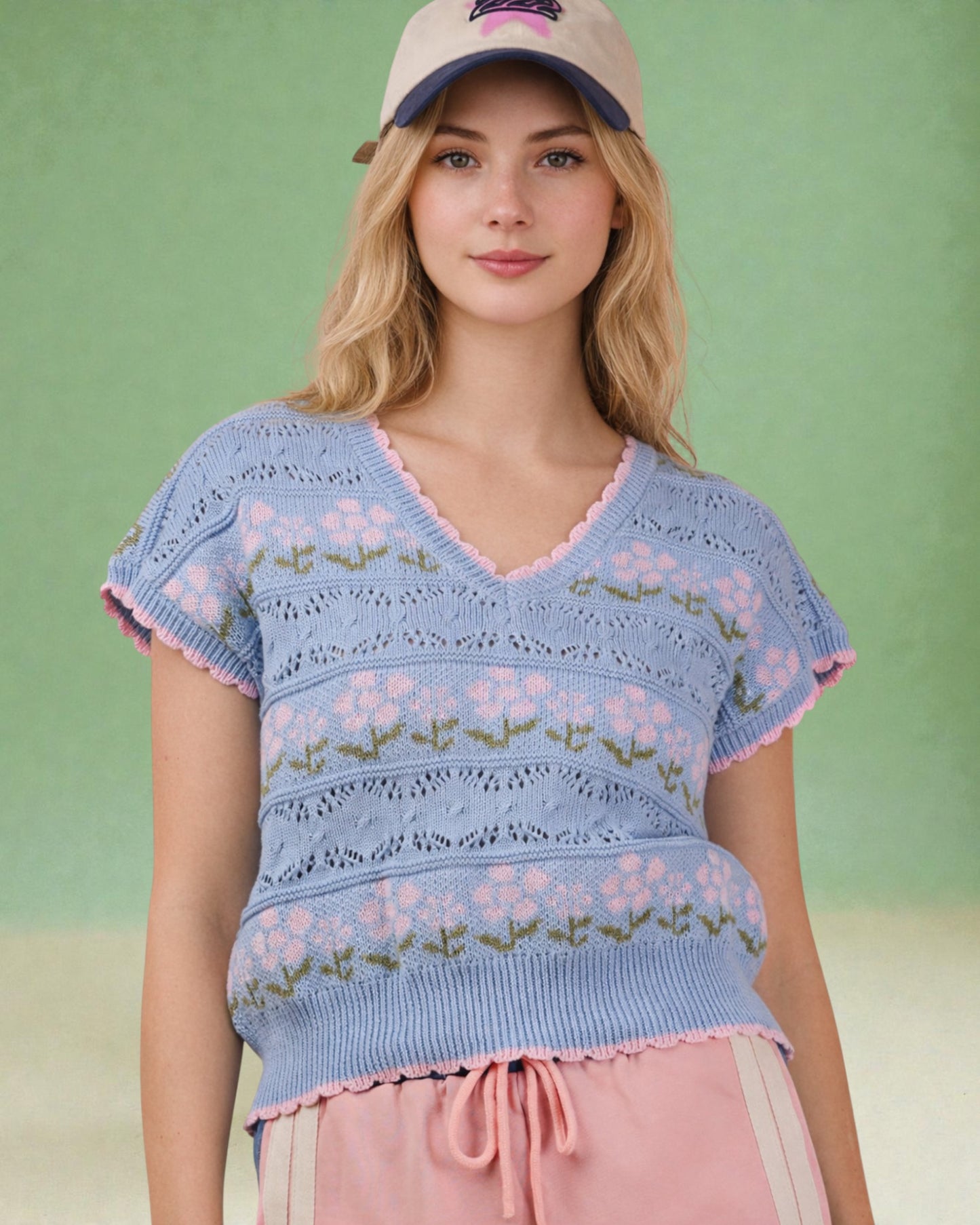‘Sienna Summer’ Sweater Vest